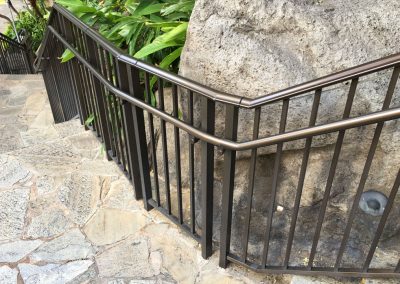 Hilton Hawaiian Gardens Stair Handrail